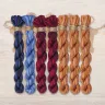 Set of OwlForest Hand-Dyed Threads for the “Belarusian Motifs” Chart (DMC)
