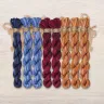 Set of OwlForest Hand-Dyed Threads for the “Belarusian Motifs” Chart (DMC)