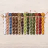 Set of OwlForest Hand-Dyed Threads for the “Dobromir” Chart (DMC)
