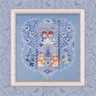 Printed embroidery chart “Snowy Stroll” 