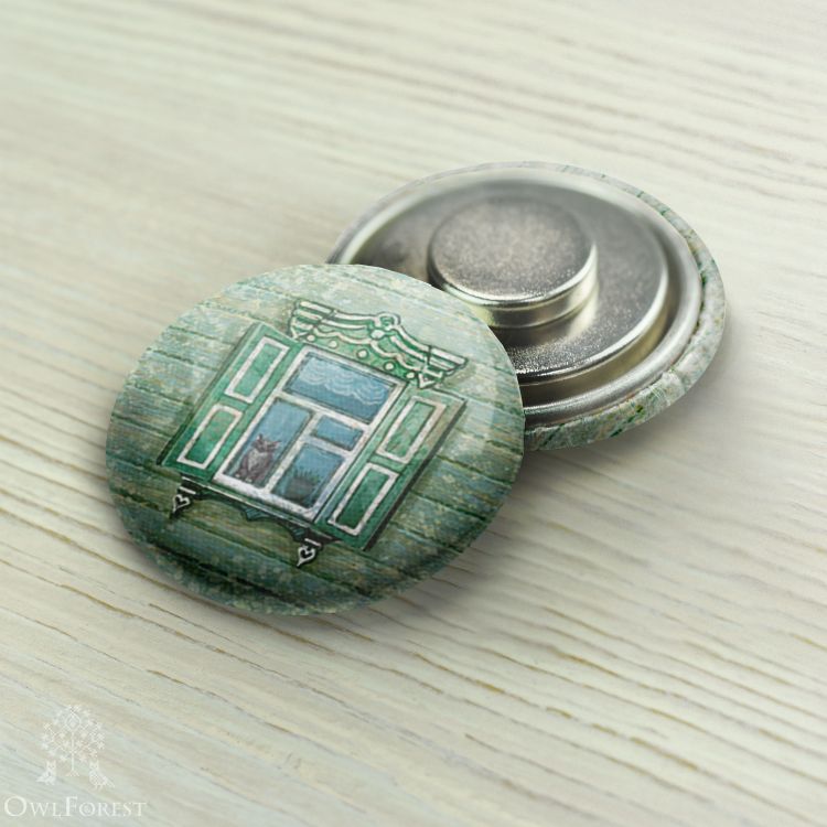 Magnet Needle Minder “Russian Window” – Owlforest Embroidery