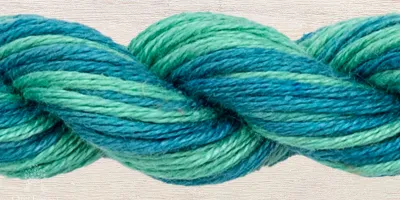 Mouline thread “OwlForest 2406 — Aquamarine”