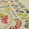Printed embroidery chart “Currant Summer”