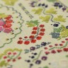 Printed embroidery chart “Currant Summer”