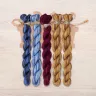 Set of OwlForest Hand-Dyed Threads for the “Belarusian Motifs” Chart (Thread Trade n.a. Kirov)