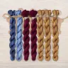 Set of OwlForest Hand-Dyed Threads for the “Belarusian Motifs” Chart (Thread Trade n.a. Kirov)