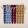 Set of OwlForest Hand-Dyed Threads for the “Belarusian Motifs” Chart (Thread Trade n.a. Kirov)