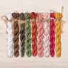 Set of OwlForest Hand-Dyed Threads for the “Blossom Season” Chart (DMC)