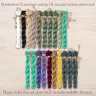 Set of OwlForest Hand-Dyed Threads for the “The Mistress of the Copper Mountain” Chart (Thread Trade n.a. Kirov)