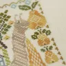 Printed embroidery chart “Snail Houses. Pear”