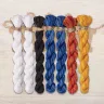 Set of OwlForest Hand-Dyed Threads for the “Snowy Stroll” Chart (DMC)