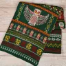 Knitted Scarf «Forest Owls»
