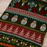 Knitted Scarf «Forest Owls»