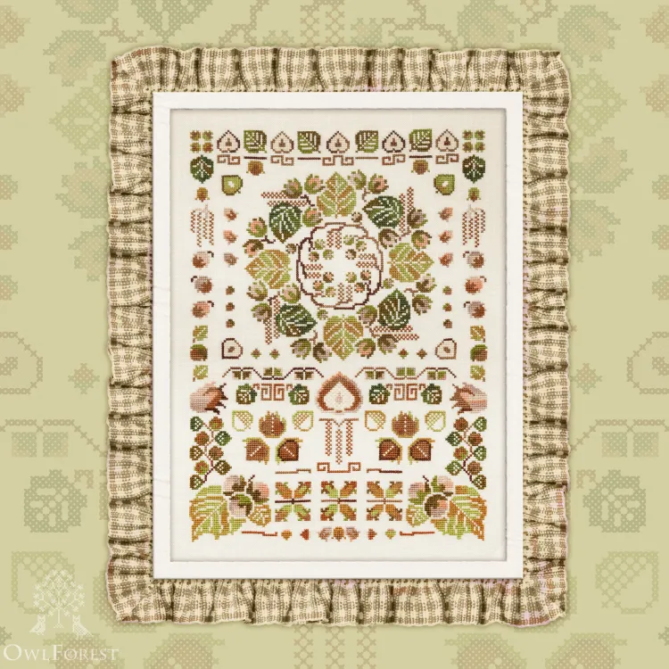 Embroidery kit “Hazelnut” 