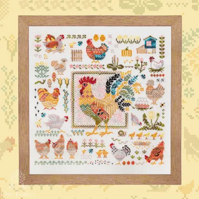 Embroidery kit “Chicken Yard”