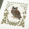 Printed embroidery chart “Siberian Owl”