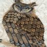 Printed embroidery chart “Siberian Owl”