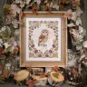 Printed embroidery chart “Barn Owl”