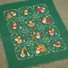 Printed embroidery chart “Snowman Vacation”