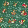 Printed embroidery chart “Snowman Vacation”