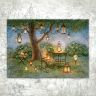 “Small Lanterns” Postcard