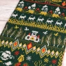 Knitted Scarf «Hut on chicken legs»