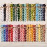 Set of OwlForest Hand-Dyed Threads for the “Cross Stitch Patterns” Chart 12х90х90 (DMC)