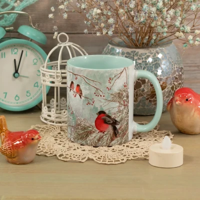 “Bullfinches” Mug