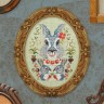 Digital embroidery chart “The Hare Family Portrait”