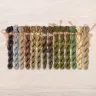 Set of OwlForest Hand-Dyed Threads for the “Siberian Owl” Chart (DMC)