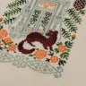 Free embroidery digital chart “Siberian Window”