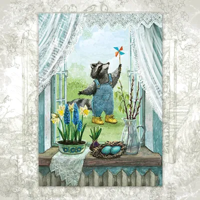 “Gentle Wind” Postcard