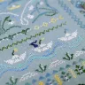 Printed embroidery chart “Spring Is Coming”