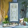 Printed embroidery chart “Spring Is Coming”