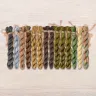 Set of OwlForest Hand-Dyed Threads for the “Siberian Owl” Chart (Thread Trade n.a. Kirov)