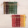 Set of OwlForest Hand-Dyed Threads for the “Christmas Eve” Chart (DMC)