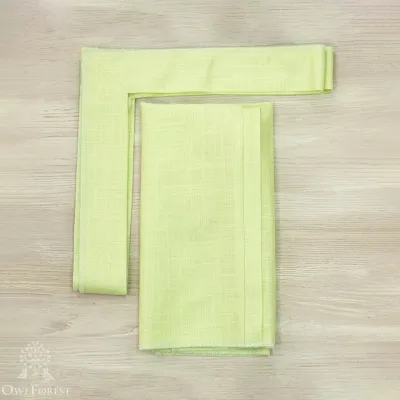 The Back for the Pillowcase 50x50 cm with zipper