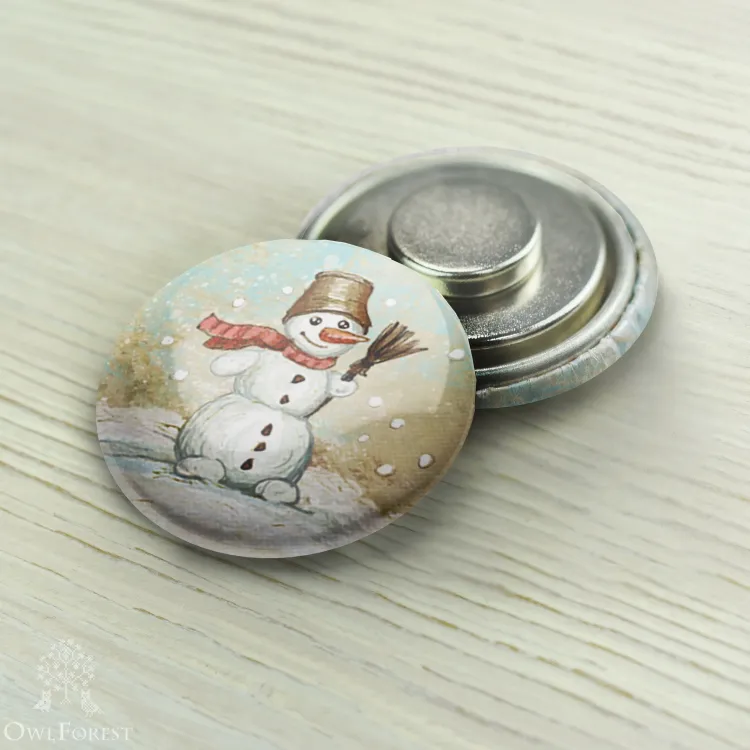 Magnet Needle Minder “Snowman”