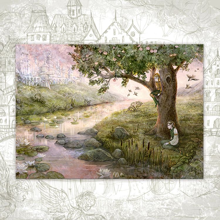 “Elves” Postcard