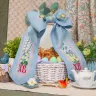 Digital embroidery chart “Easter Bow”