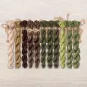 Set of OwlForest Hand-Dyed Threads for the “Northern Chestnut” Chart (DMC)