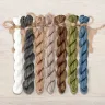 Set of OwlForest Hand-Dyed Threads for the “Sparrows” Chart (Thread Trade n.a. Kirov)