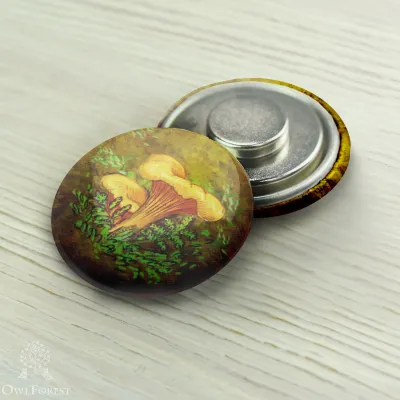 Magnet Needle Minder “Girolle Mushrooms”