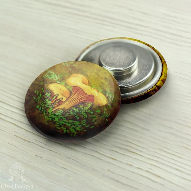 Magnet Needle Minder “Girolle Mushrooms”