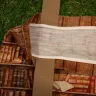 “Bookcase” Linen Shopping Bag 