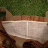 “Bookcase” Linen Shopping Bag 