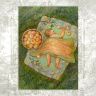 “Apple Blanket” Postcard