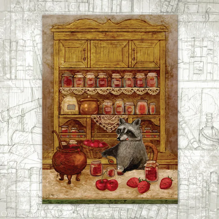 “Jam Collection” Postcard