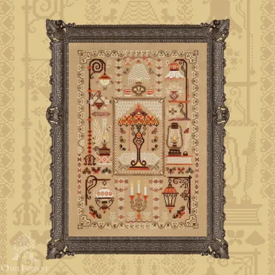 Embroidery kit “Light Sampler”