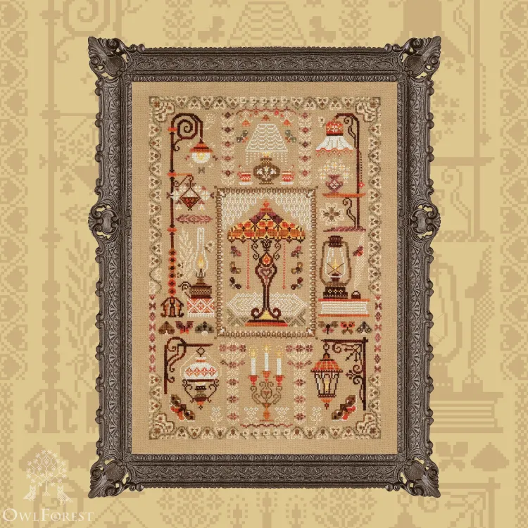 Embroidery kit “Light Sampler”